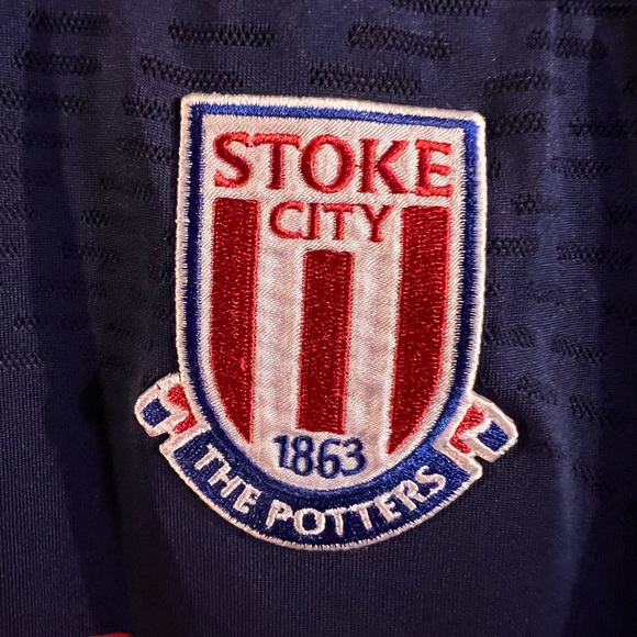 2010/2011 Stoke City FC Adidas Away Jersey - Picture 3 of 9